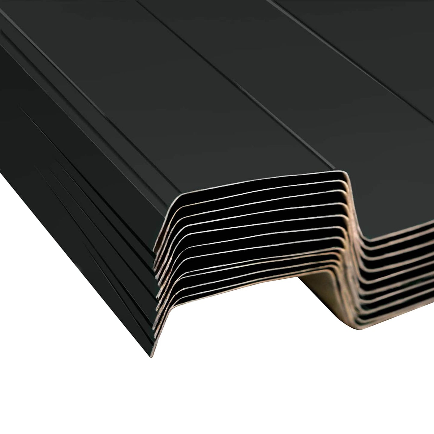 Roof Panel 12 pcs Anthracite 129 x 45 cm Galvanised steel