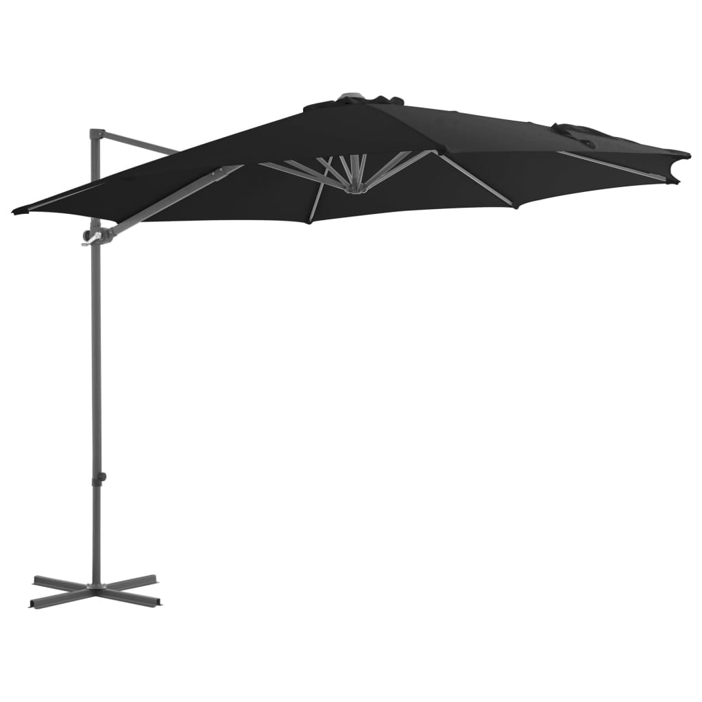 Cantilever Garden Parasol | Black
