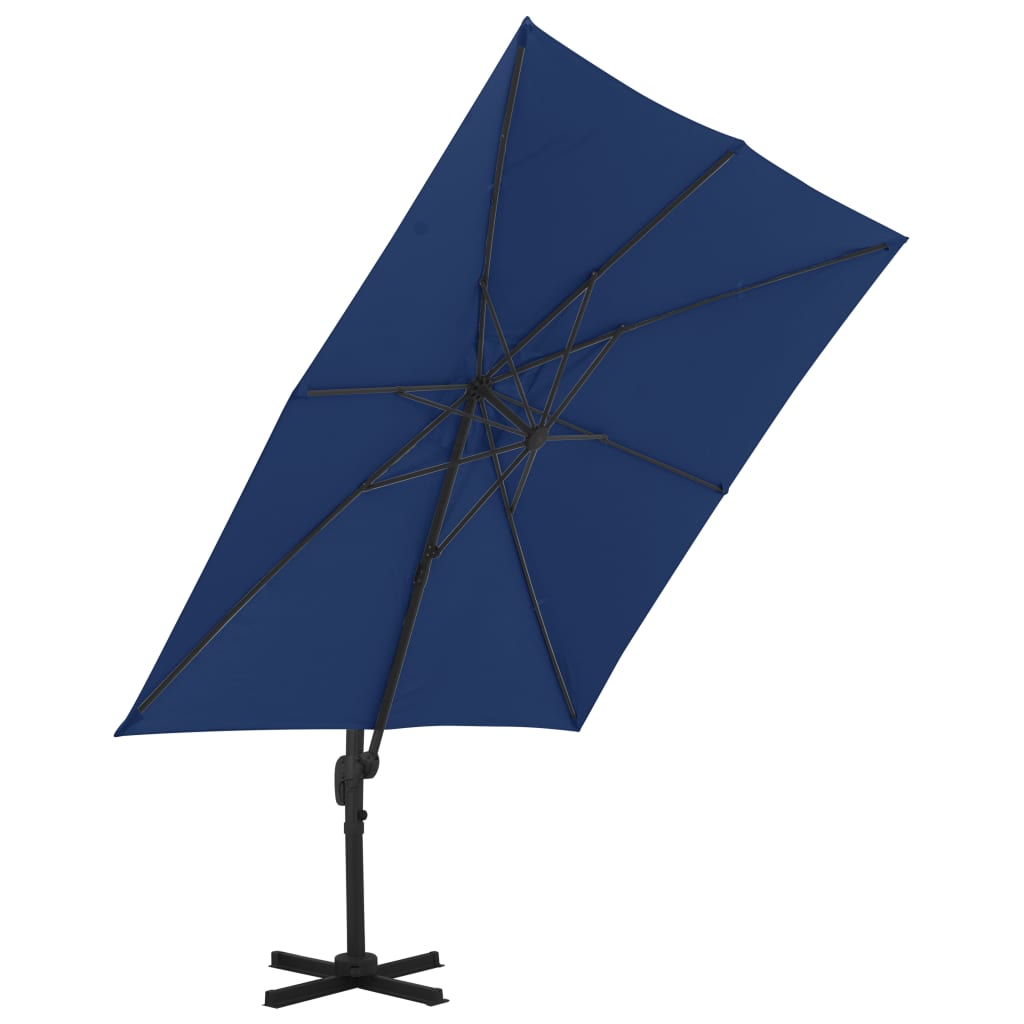 Cantilever Garden Parasol | Azure blue