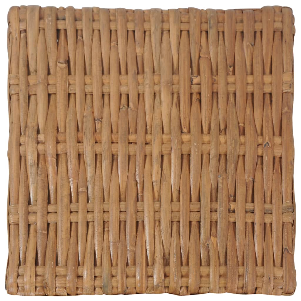 Coffee Table | Natural Rattan Brown and Black