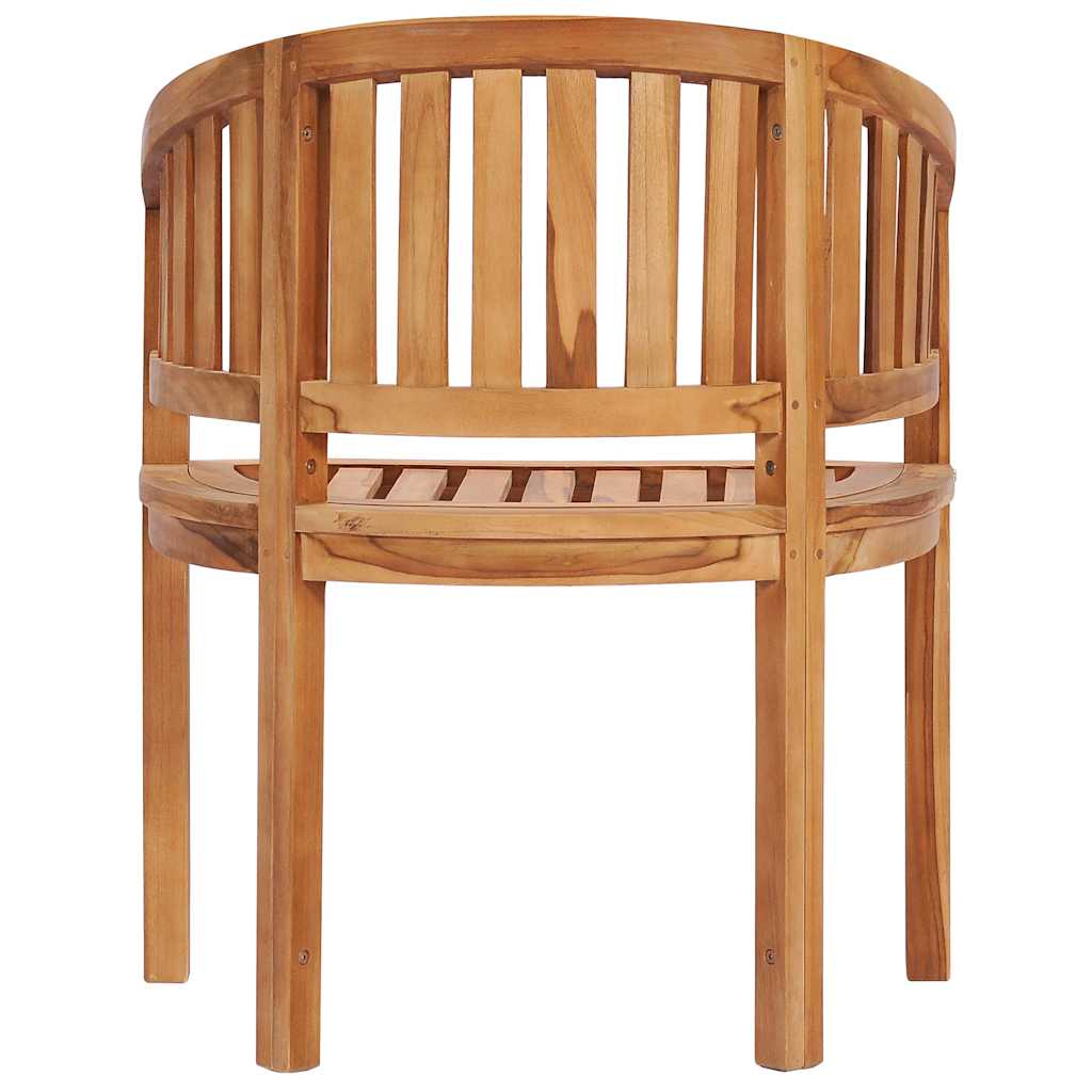 Garden Chair | Natural Teak | Solid Teak Wood | Medium |  Durable