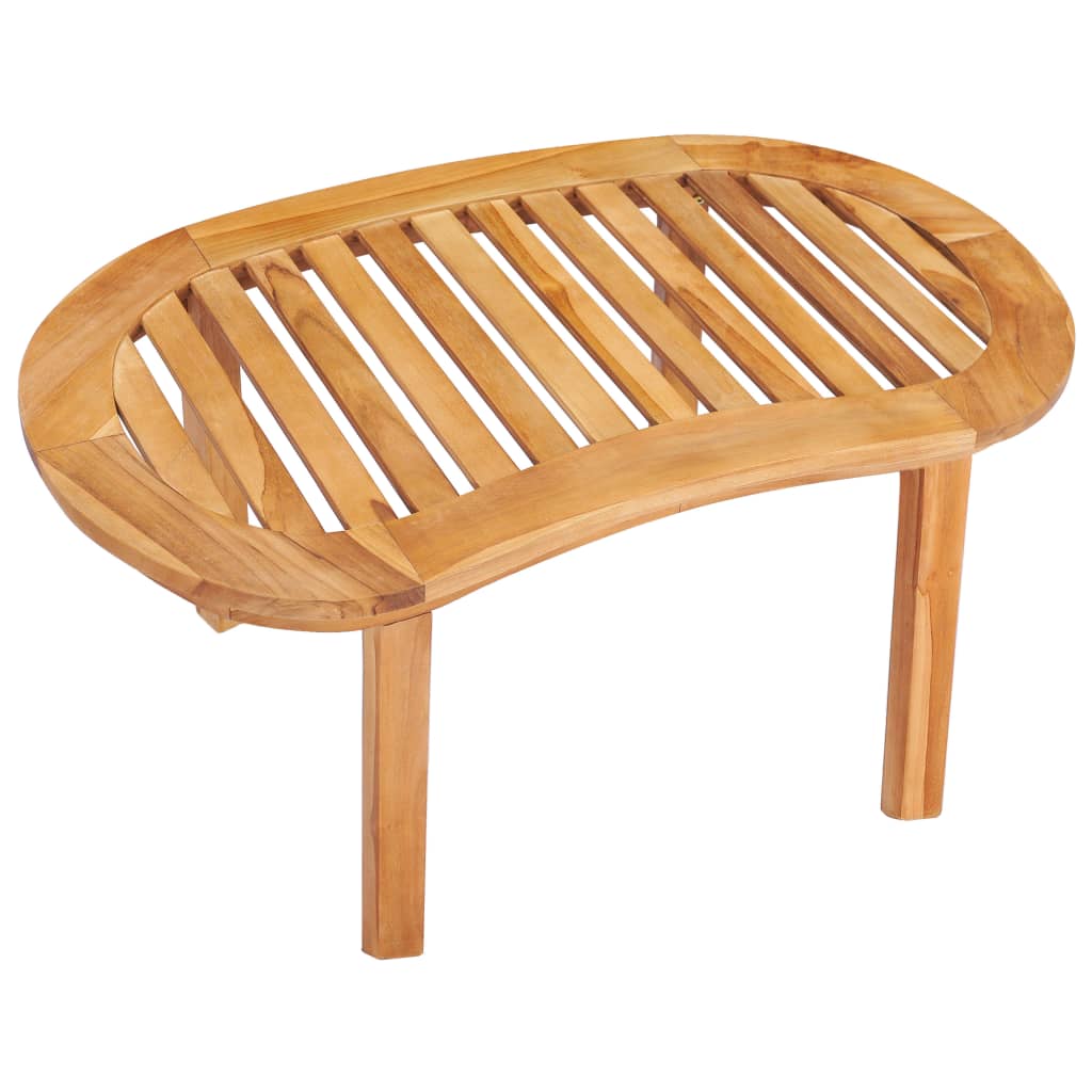 48027 vidaXL Coffee Table 90x50x45 cm Solid Teak Wood
