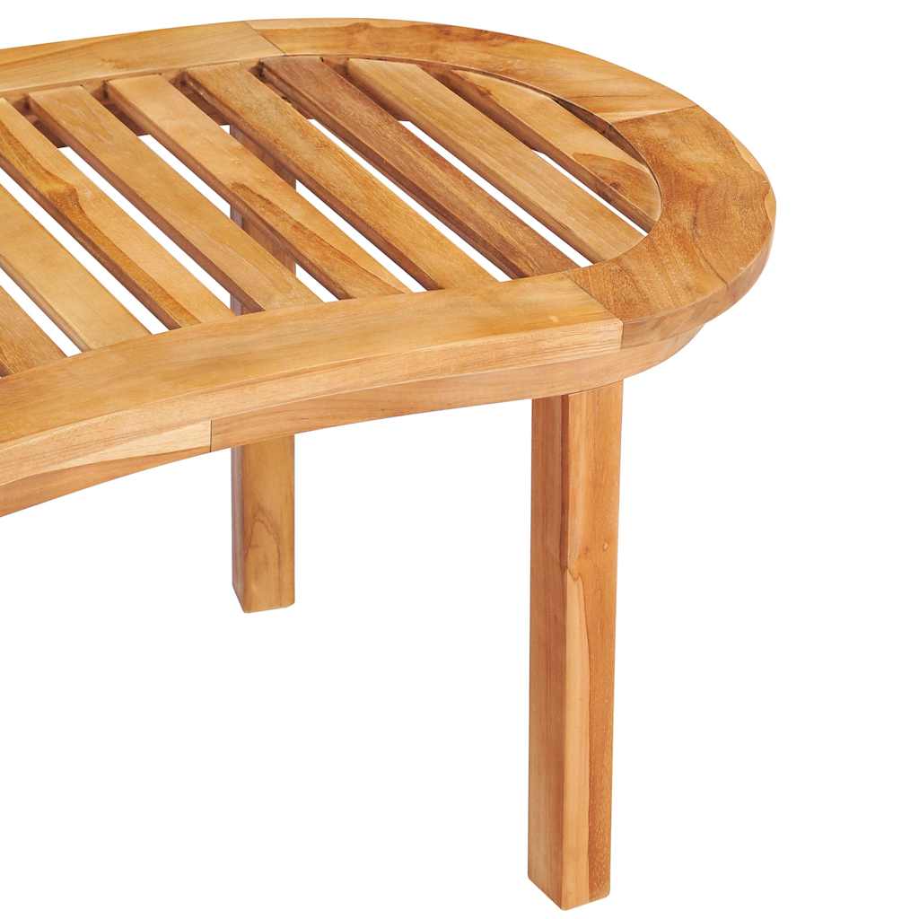 48027 vidaXL Coffee Table 90x50x45 cm Solid Teak Wood