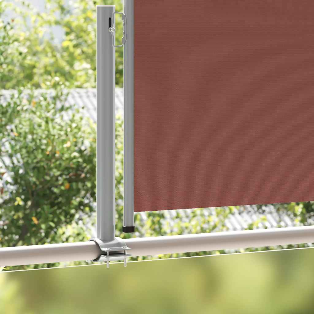 Side Awning | Brown screen, Grey stand