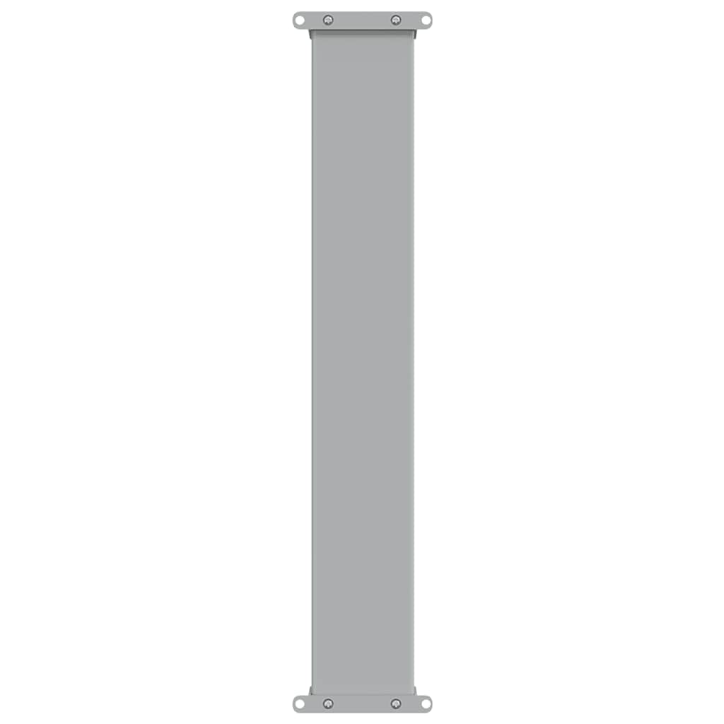 Patio Retractable Side Awning 80x300 cm Brown