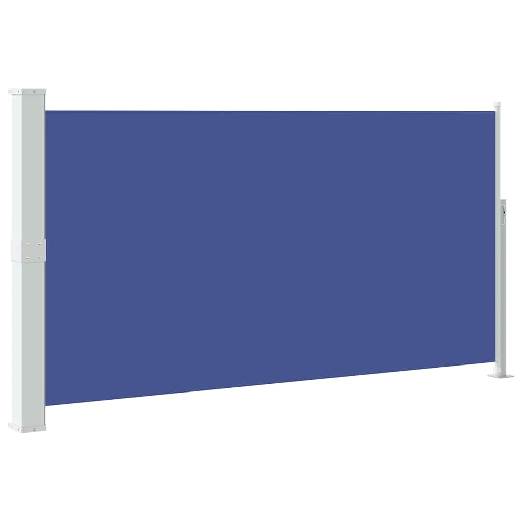 48366 vidaXL Patio Retractable Side Awning 170x300 cm Blue
