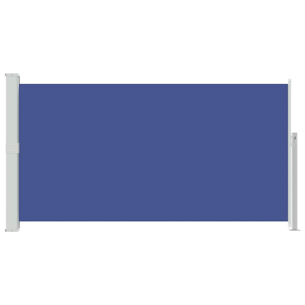 48366 vidaXL Patio Retractable Side Awning 170x300 cm Blue