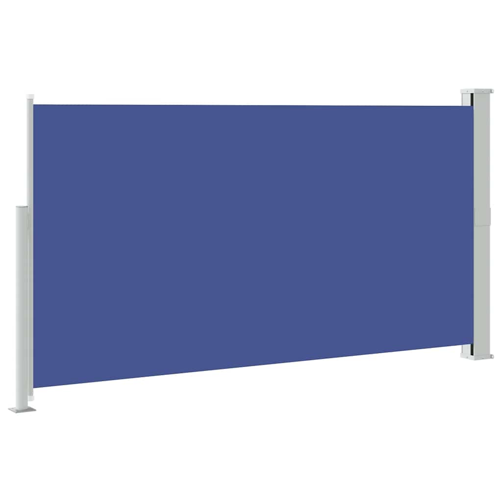 48366 vidaXL Patio Retractable Side Awning 170x300 cm Blue