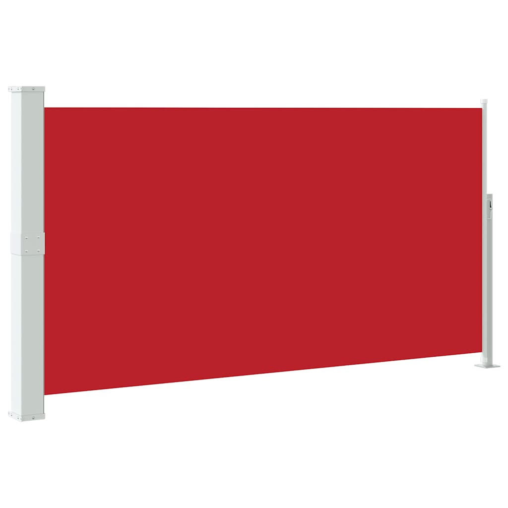 48367 vidaXL Patio Retractable Side Awning 170x300 cm Red