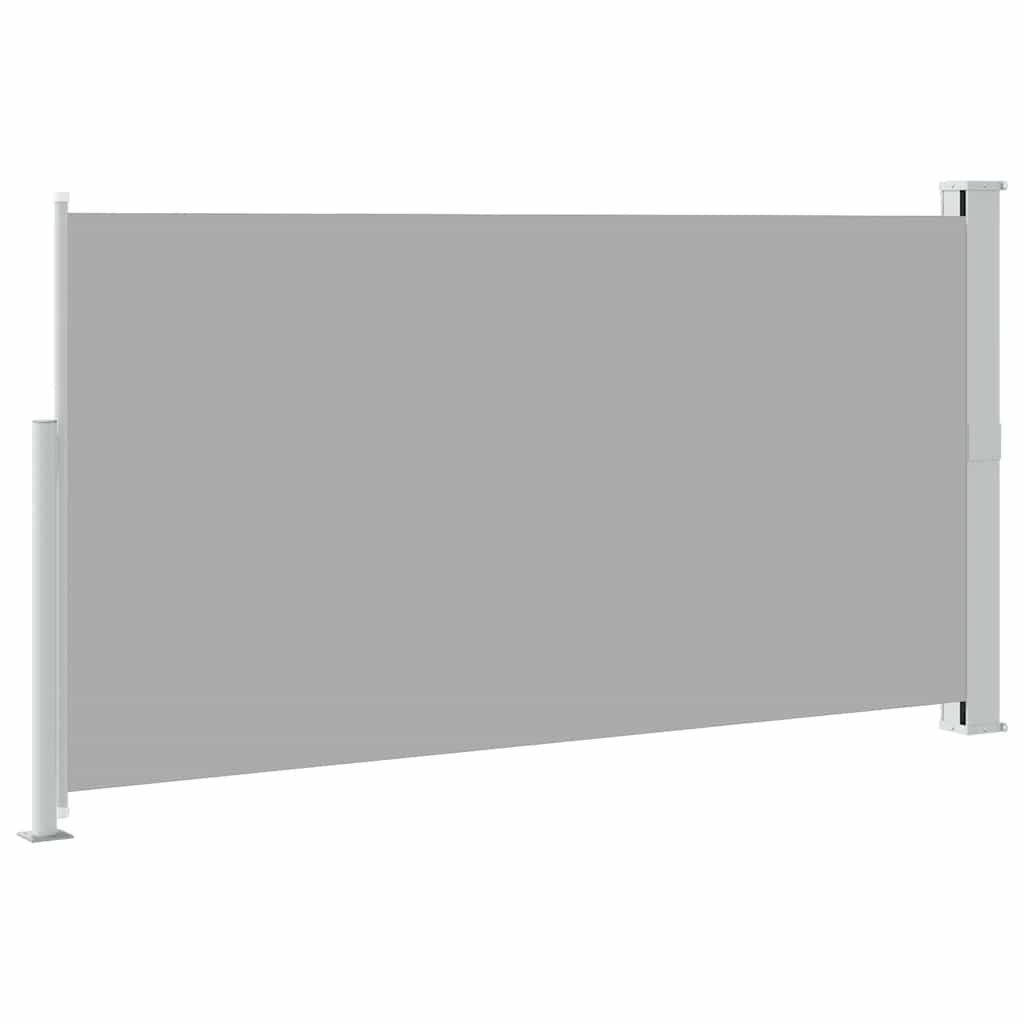Side Awning | Grey | Polyester, Powder-Coated Steel | 170 x 300 cm