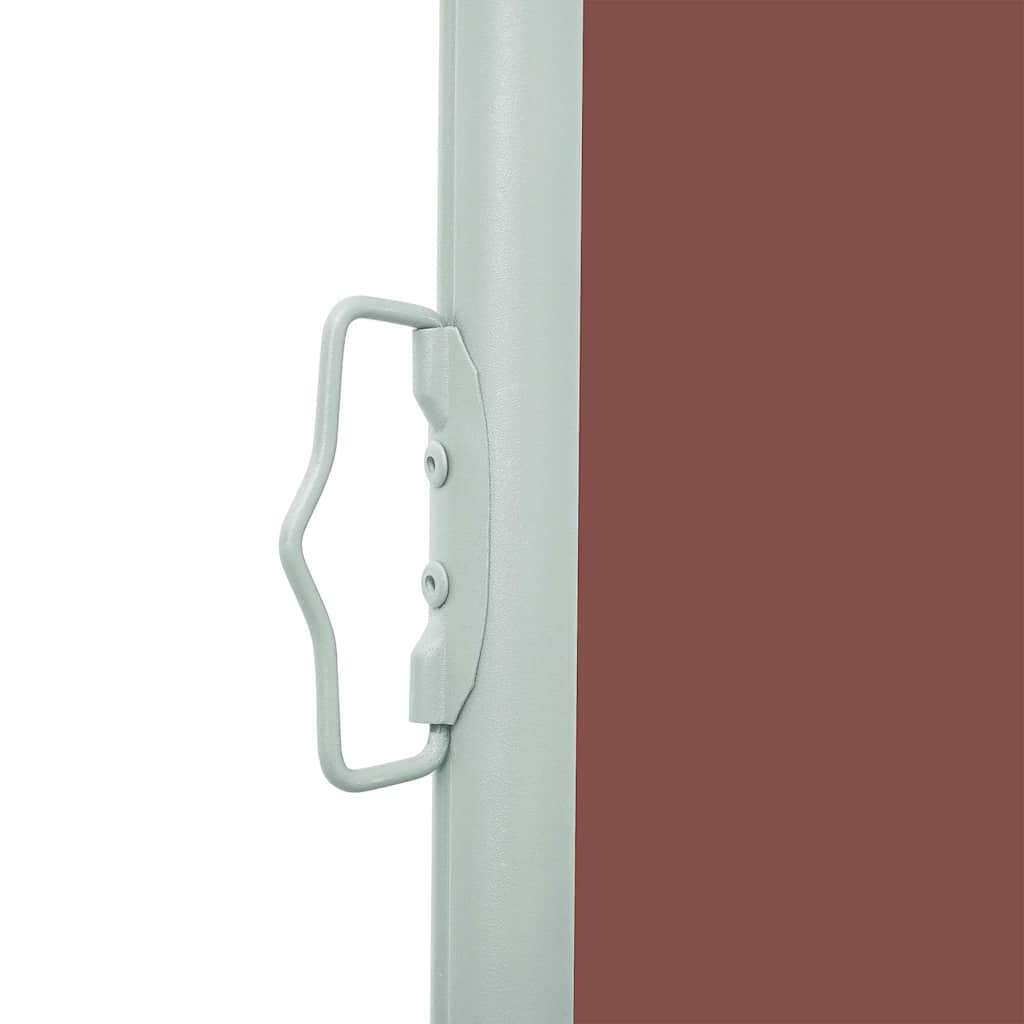 48369 vidaXL Patio Retractable Side Awning 170x300 cm Brown
