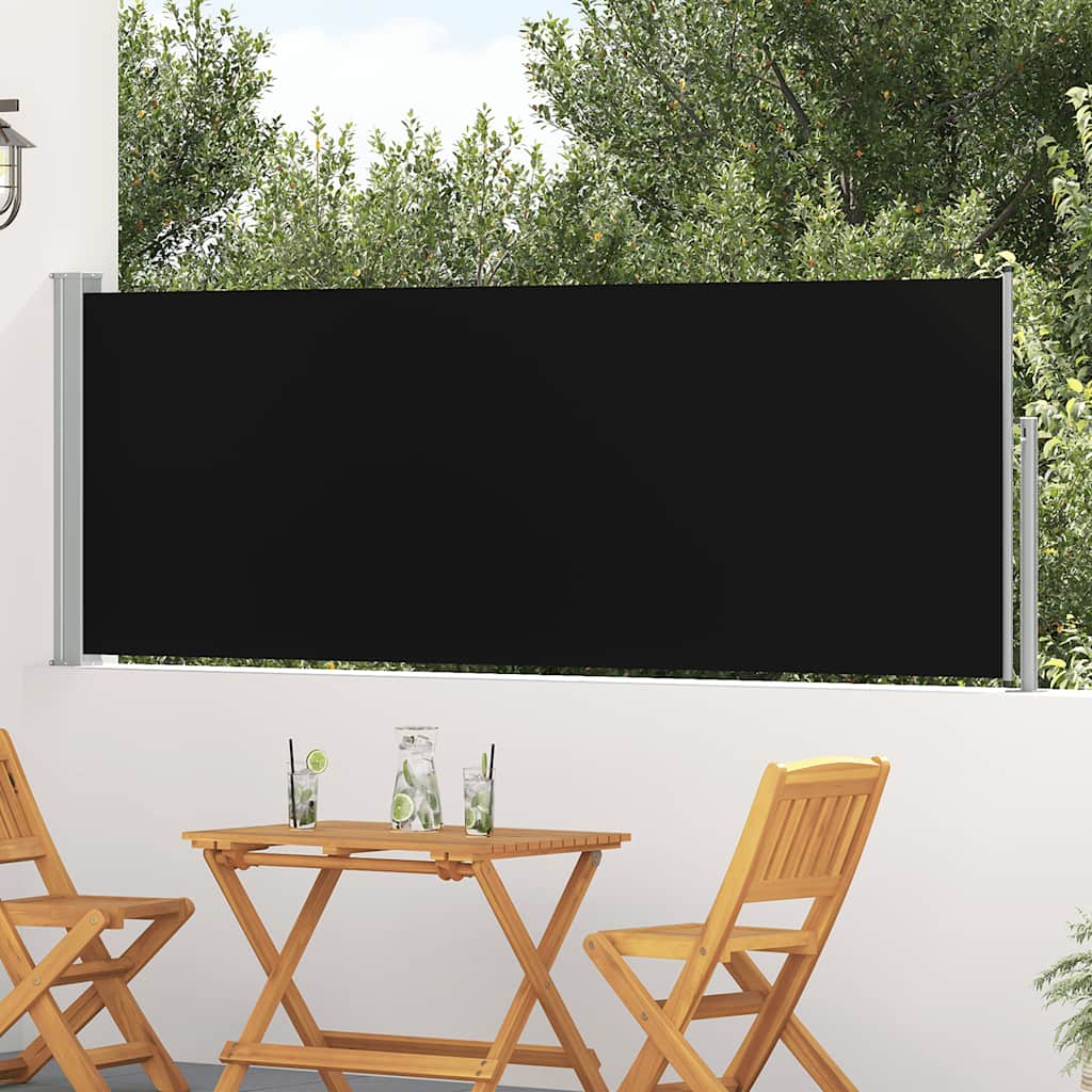 Side Awning | Black screen, Grey stand