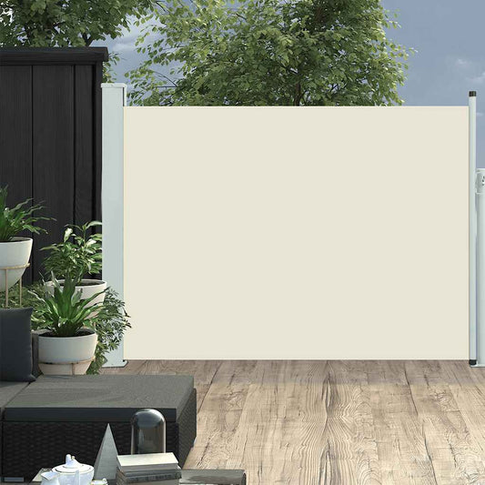 Patio uittrekbare zijluifel 100x500 cm crème