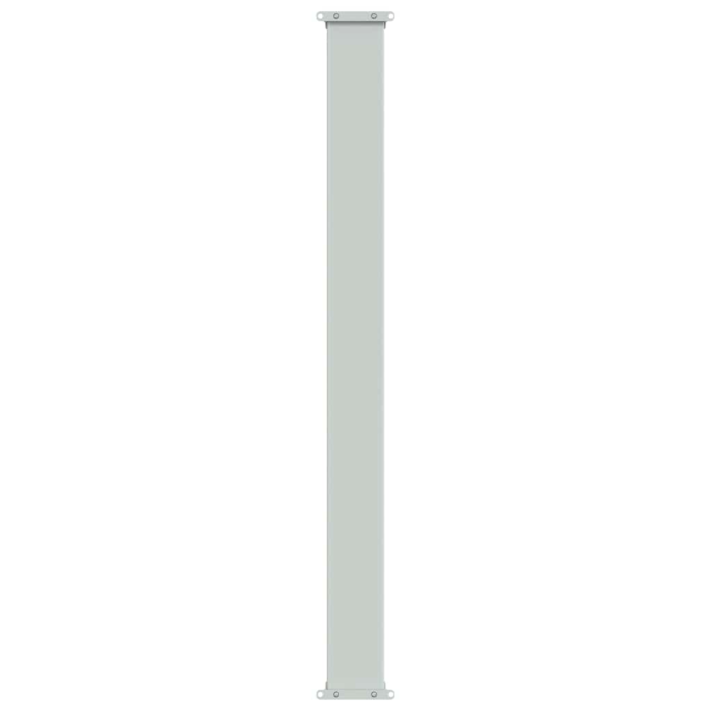Patio Retractable Side Awning 100x500 cm Red