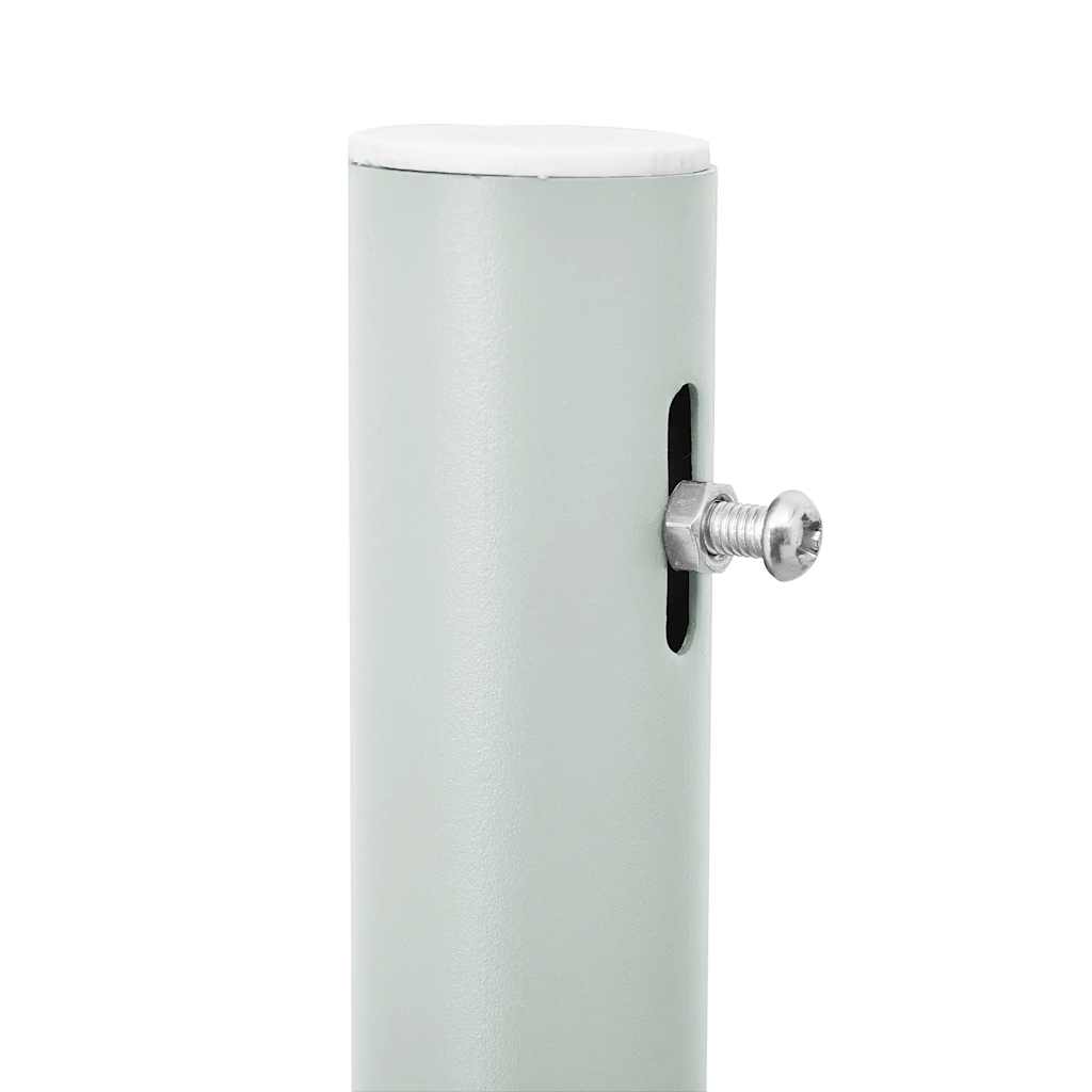 Patio Retractable Side Awning 100x500 cm Red
