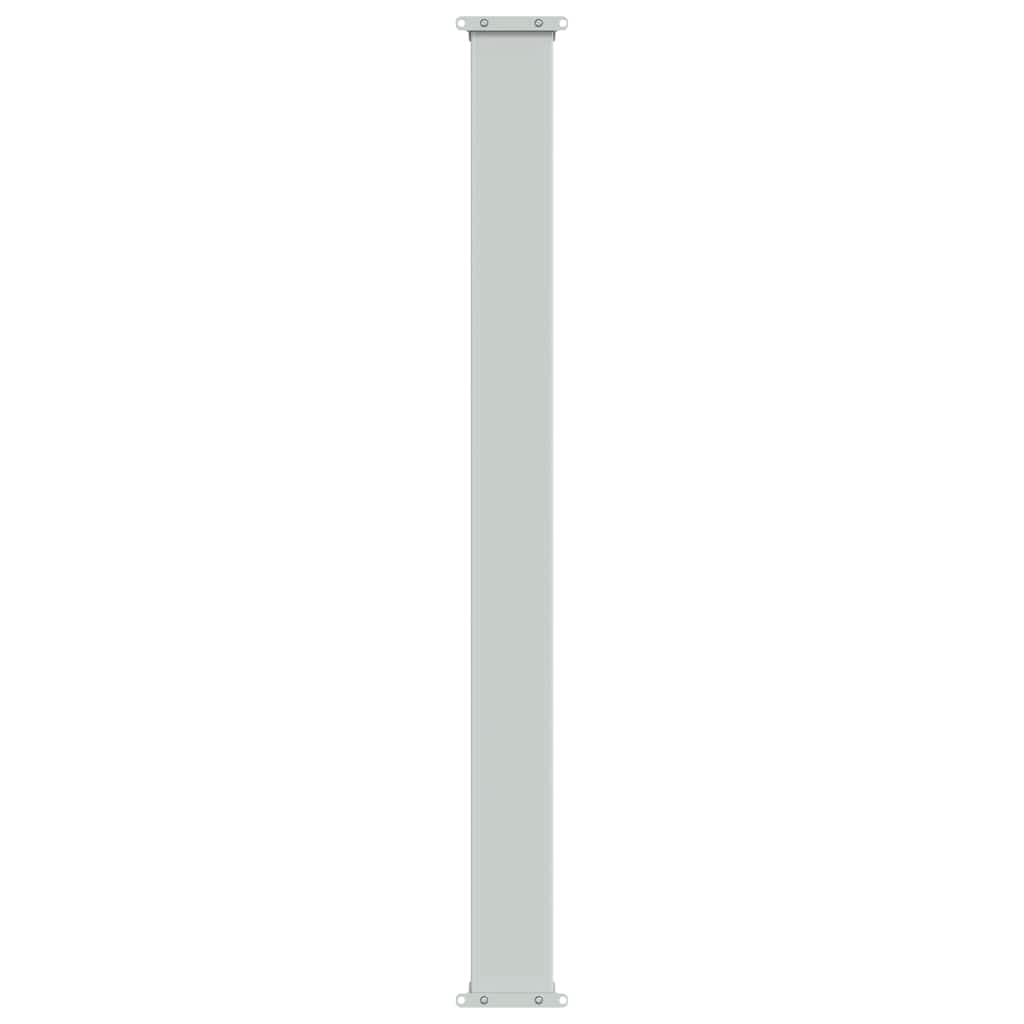 Patio Retractable Side Awning 100x500 cm Grey