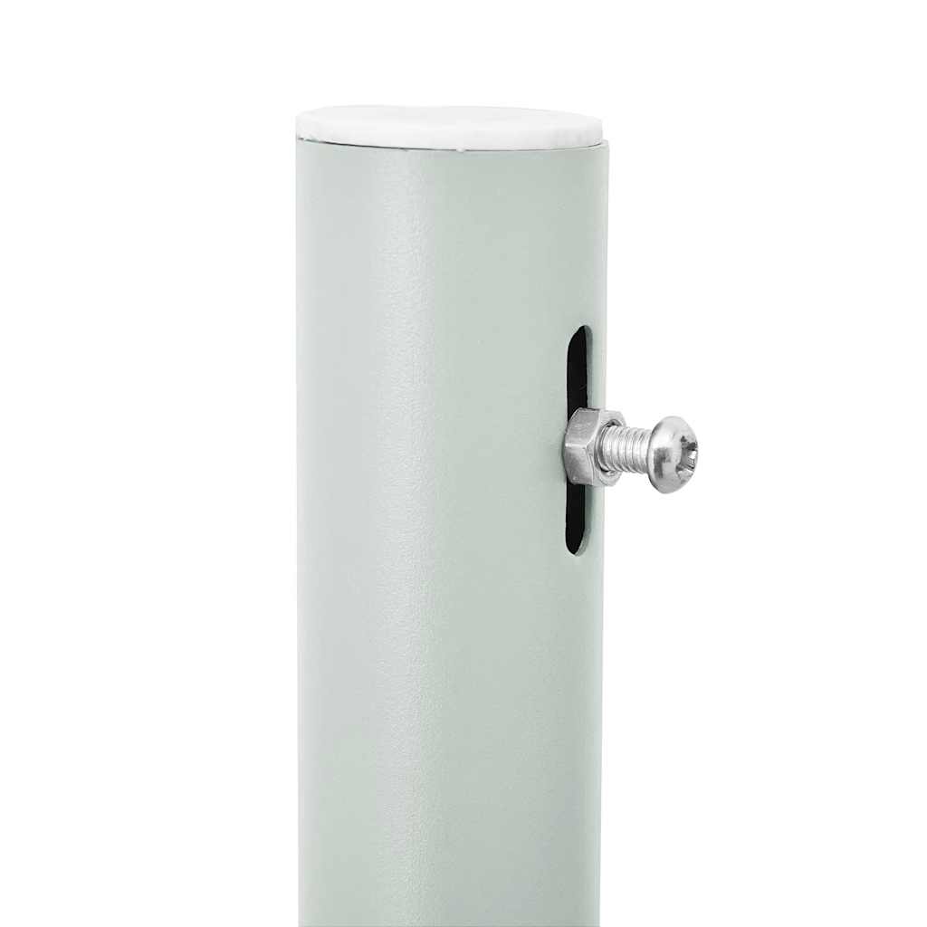 Patio Retractable Side Awning 120x500 cm Blue