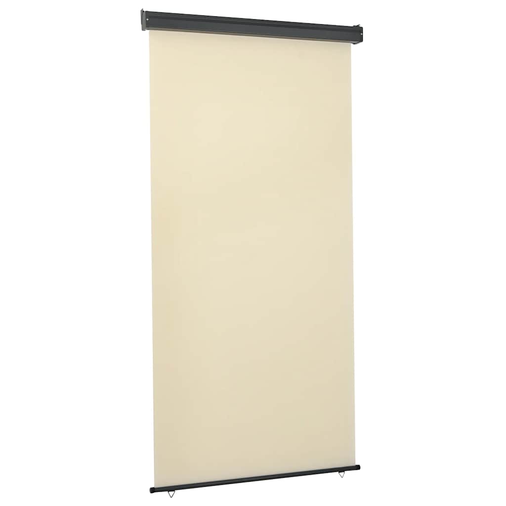 Balcony Side Awning 125x250 cm Cream