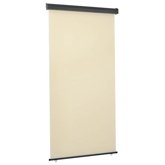 Balcony Side Awning 125x250 cm Cream
