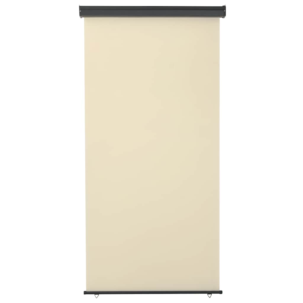 Balcony Side Awning 125x250 cm Cream
