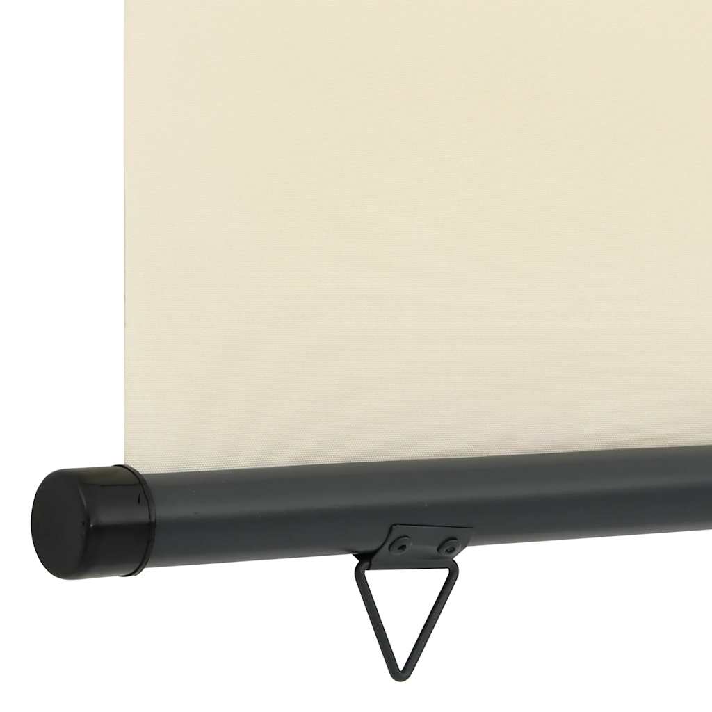 Balcony Side Awning 125x250 cm Cream