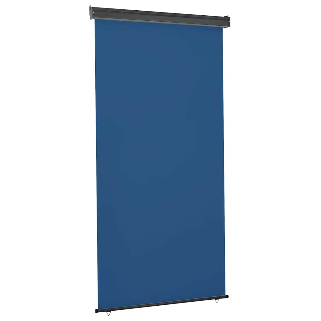Balcony Side Awning 125x250 cm Blue