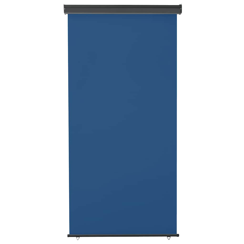 Balcony Side Awning 125x250 cm Blue