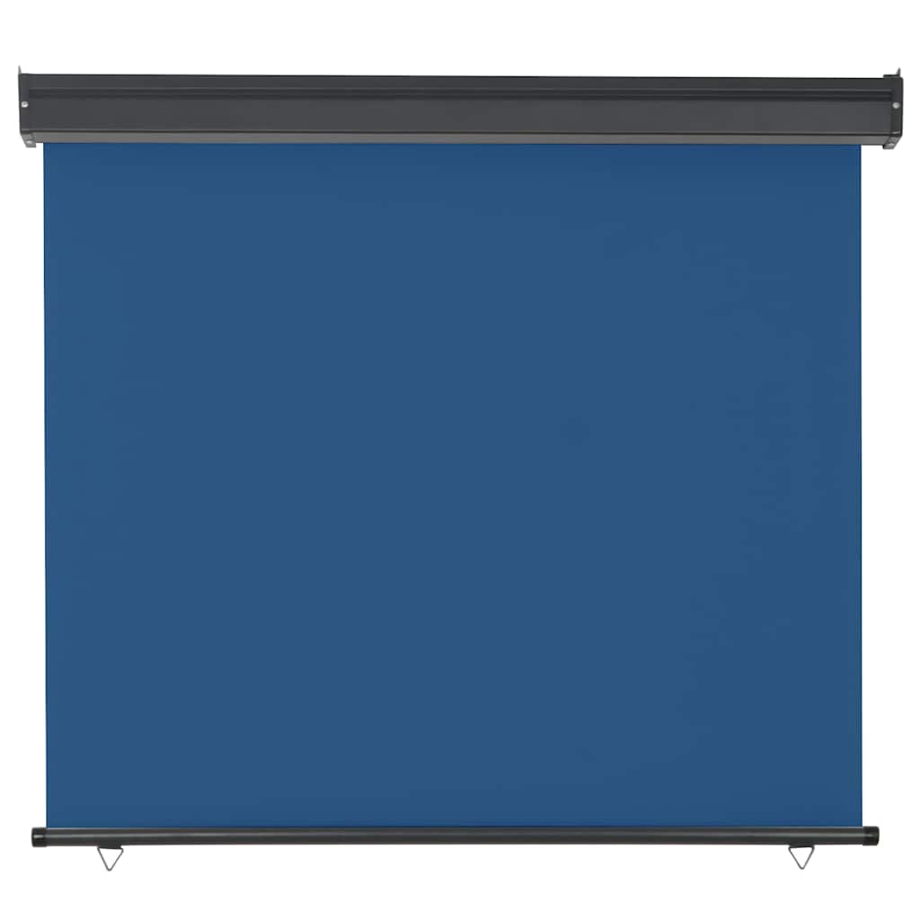 Balcony Side Awning 125x250 cm Blue