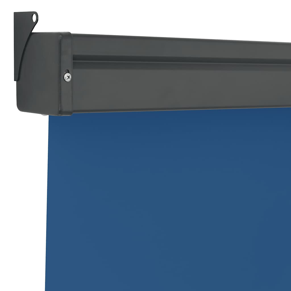 Balcony Side Awning 125x250 cm Blue