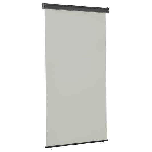 Balcony Side Awning | Grey | Steel, aluminium, polyester | Medium