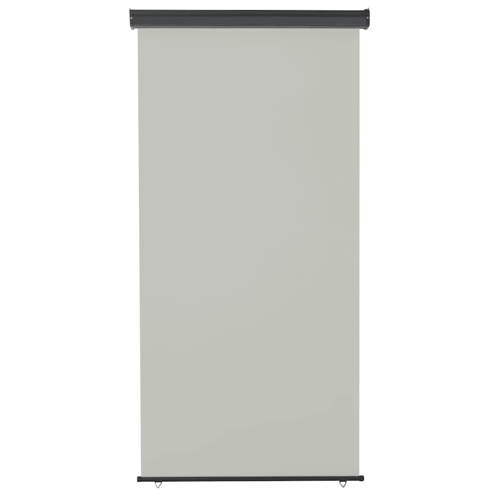 Balcony Side Awning 125x250 cm Grey