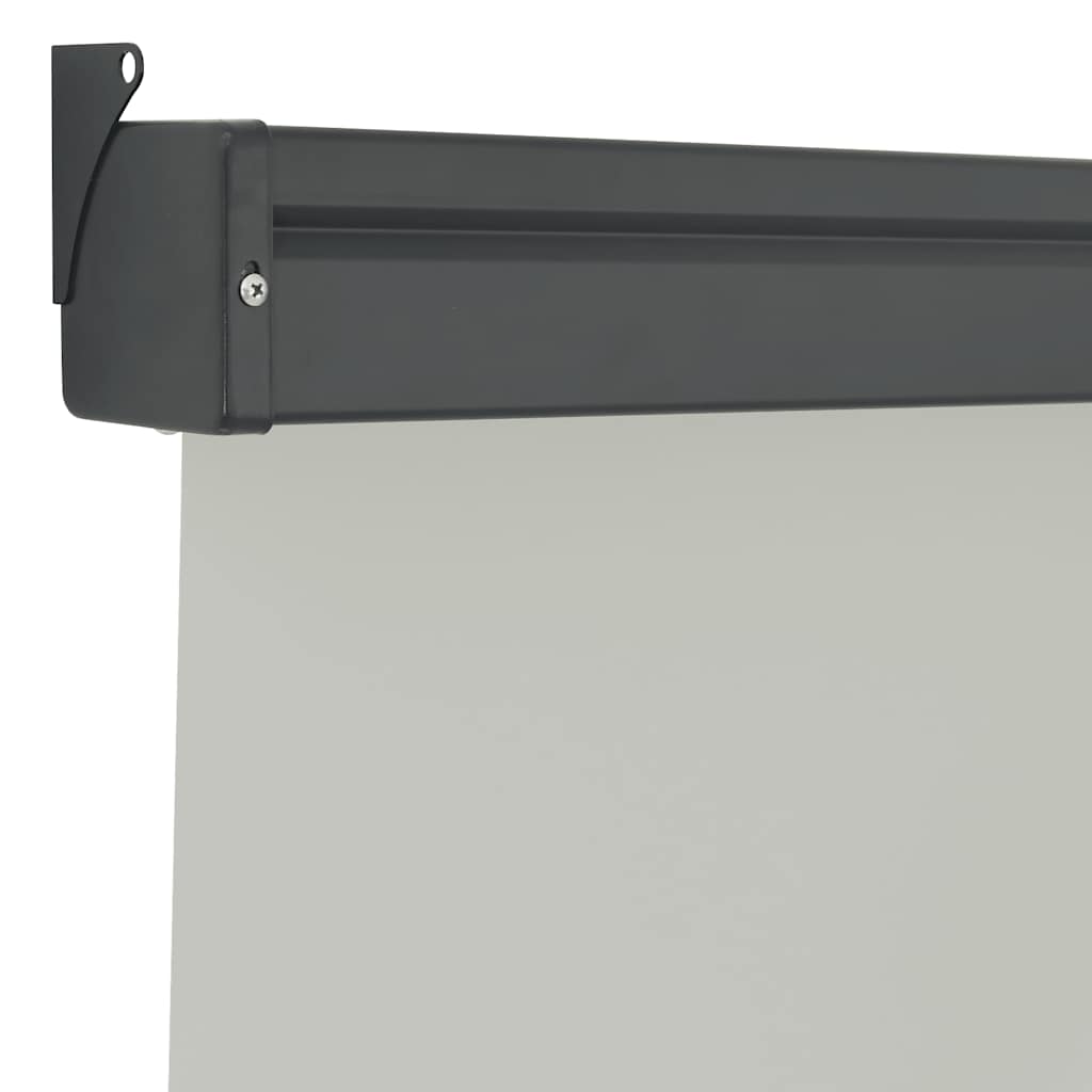 Balcony Side Awning 125x250 cm Grey
