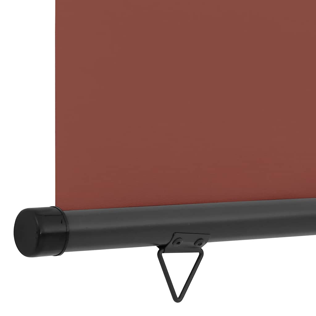 Balcony Side Awning 125x250 cm Brown