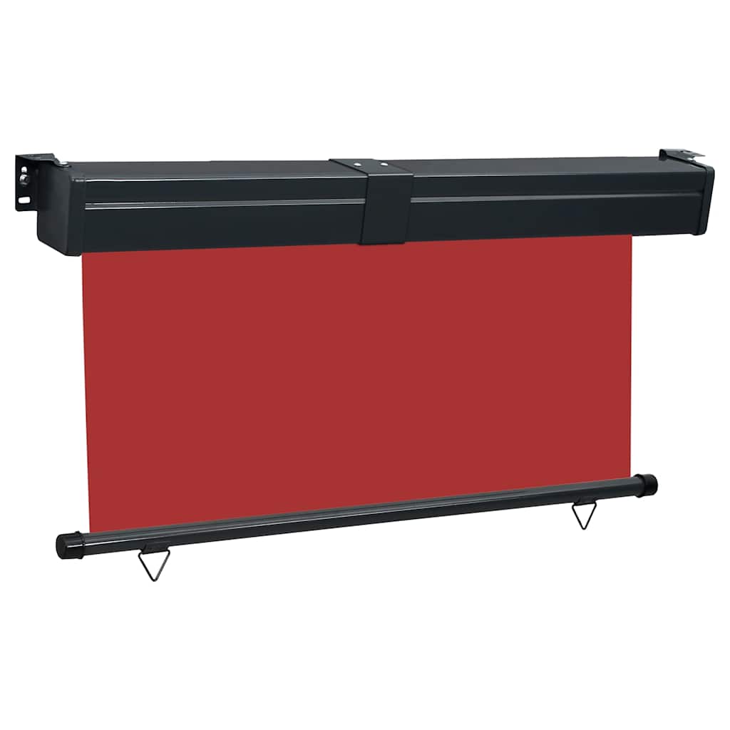 Balcony Side Awning 145x250 cm Red