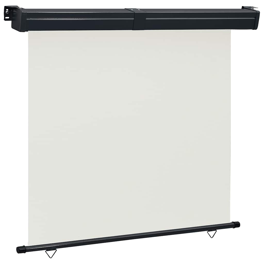 Balcony Side Awning 165x250 cm Cream