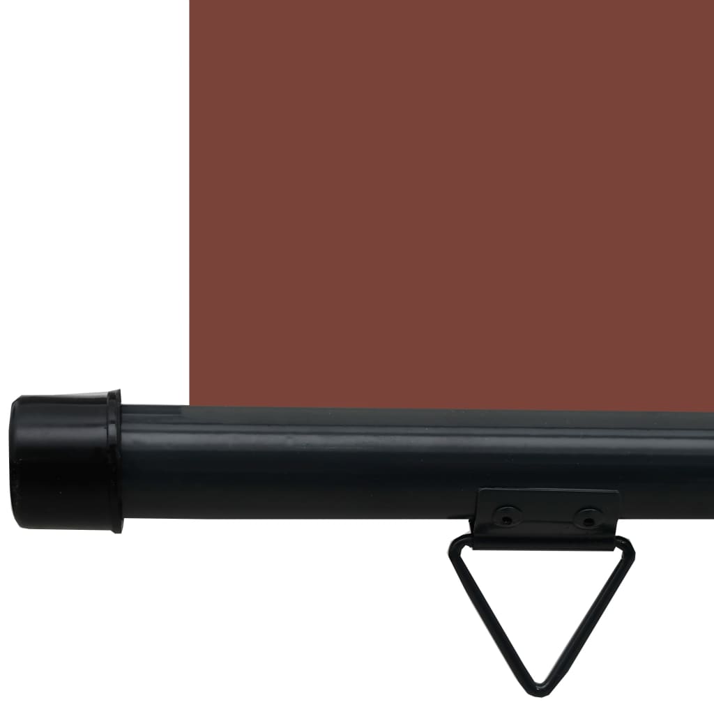 vidaXL Balcony Side Awning 165x250 cm Brown