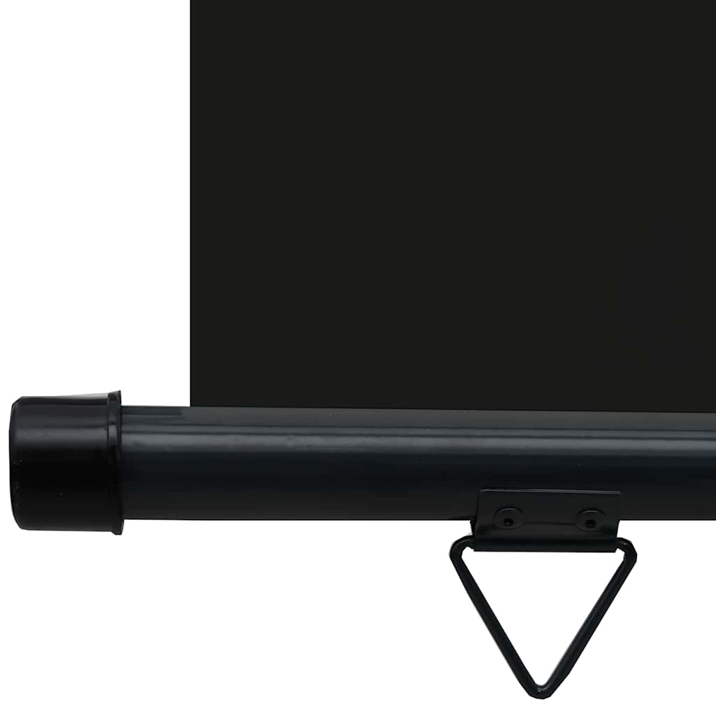 Balcony Side Awning | Black | Steel, aluminium, polyester | 175x250 cm