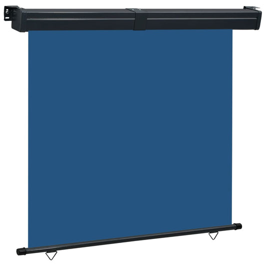 vidaXL Balcony Side Awning 175x250 cm Blue