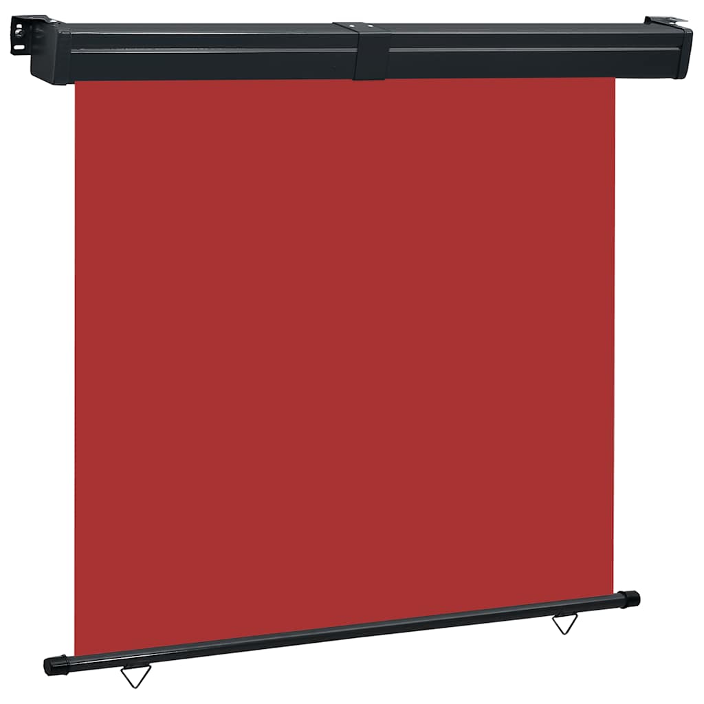 Balcony Side Awning 175x250 cm Red