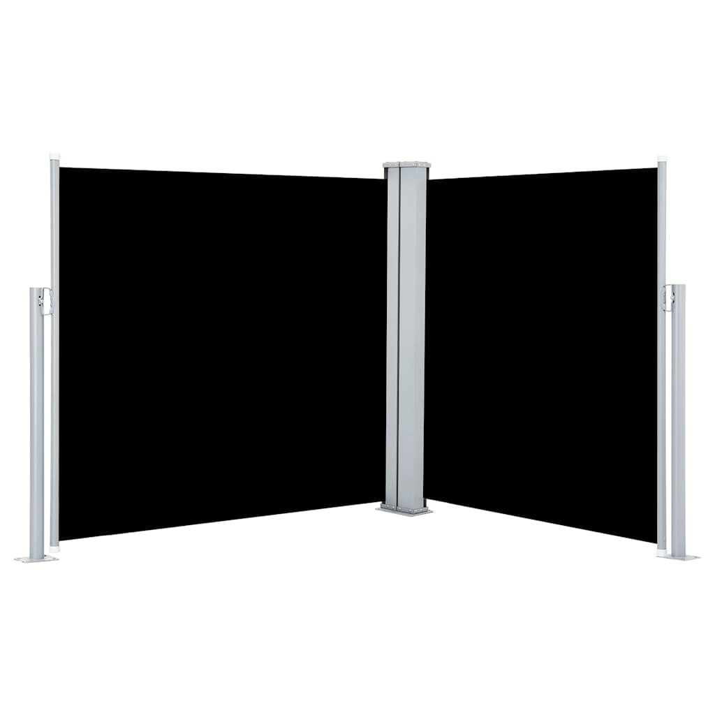 Side Awning | Black | Polyester with PU coating | 100x600 cm