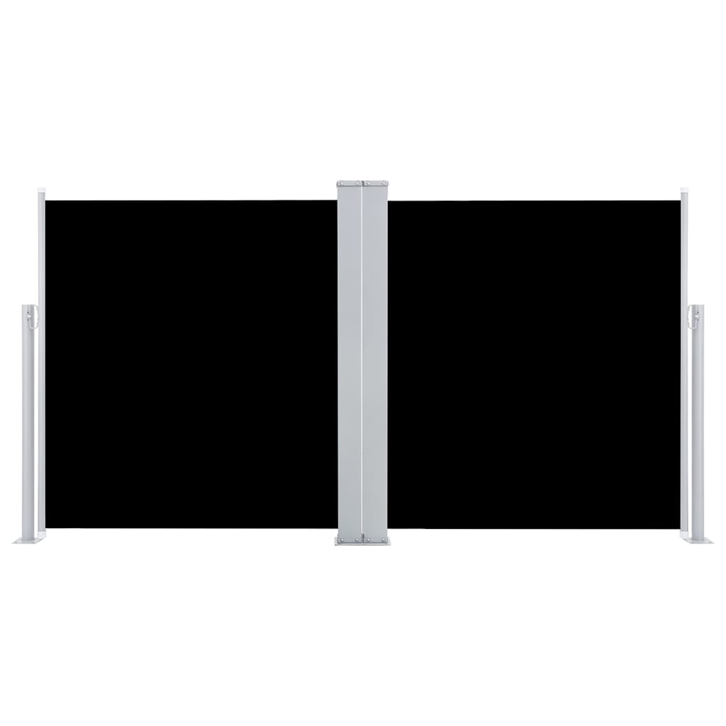 Side Awning | Black | Polyester with PU coating | 100x600 cm