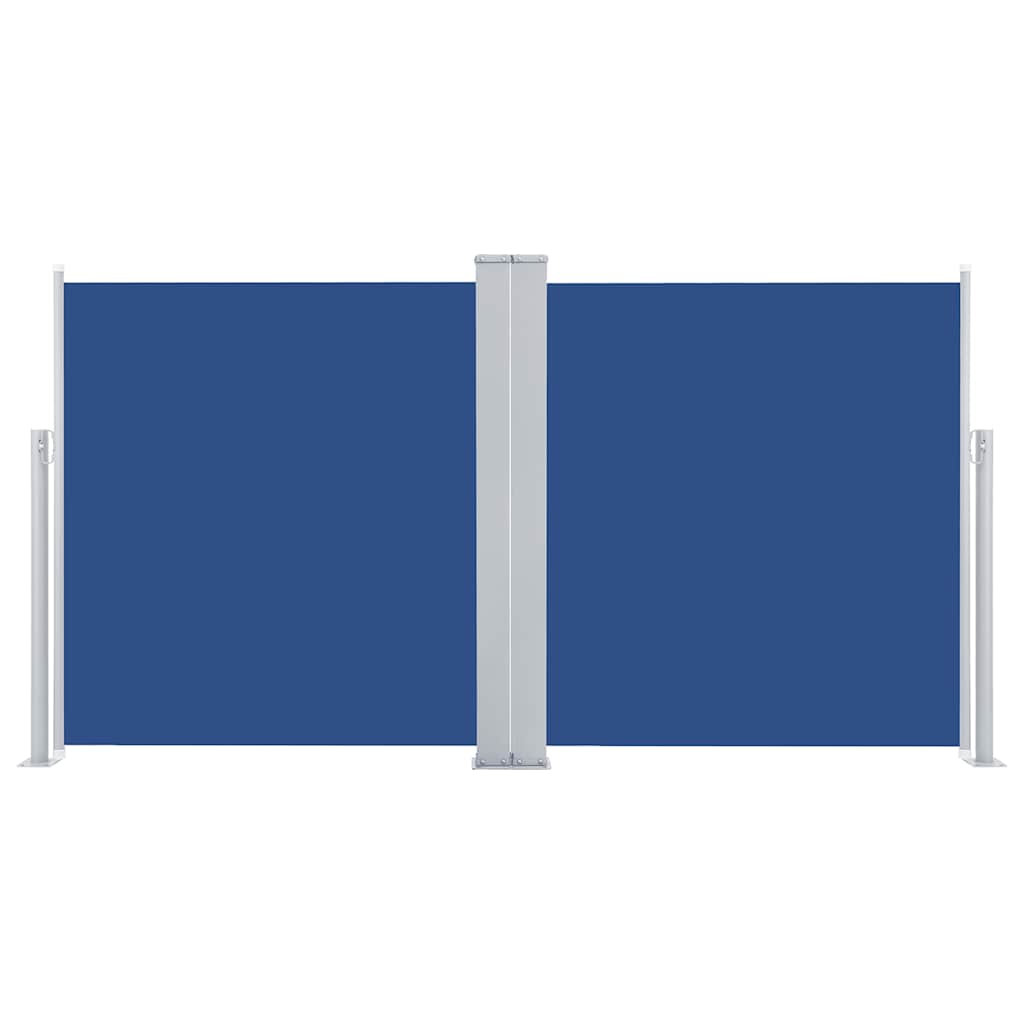 Retractable Side Awning Blue 100x600 cm