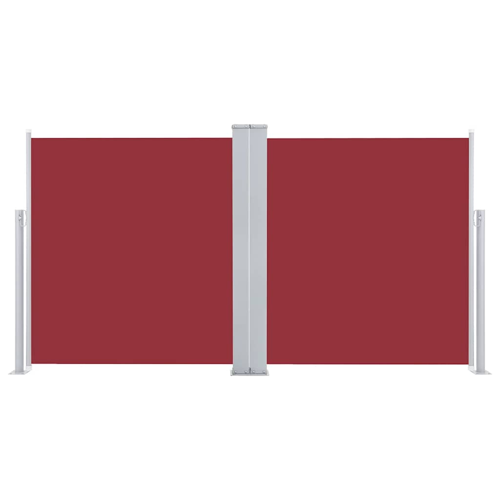 Side Awning | Red | Polyester with PU coating | 100 x 600 cm