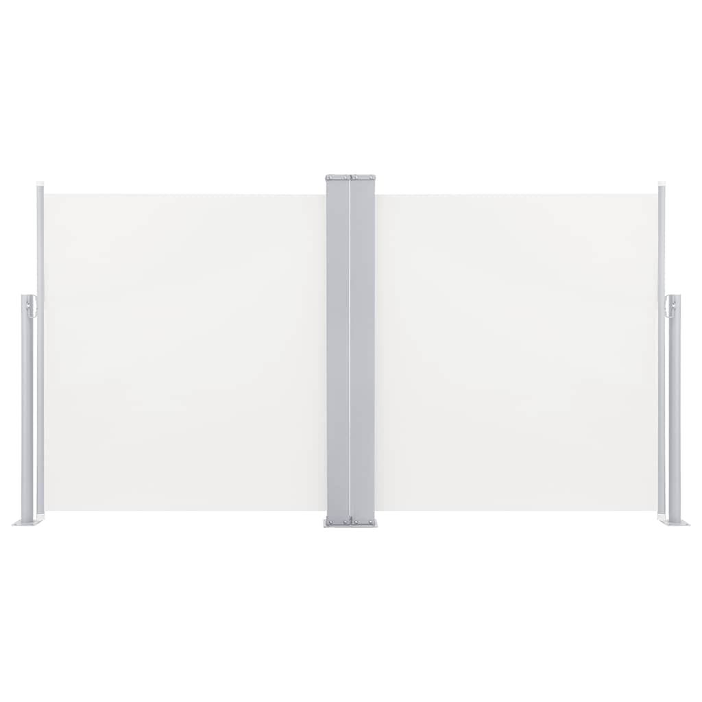 Retractable Side Awning Cream 120x600 cm