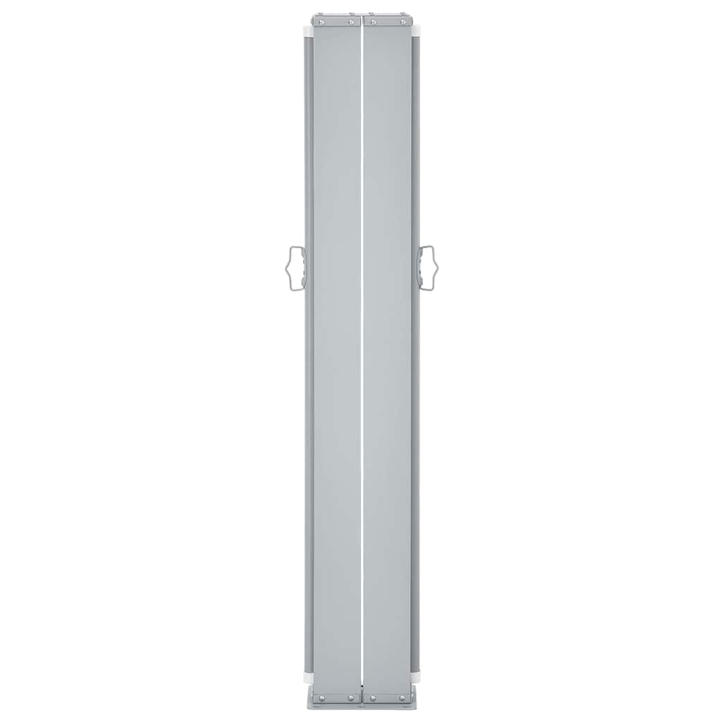 48449 vidaXL Retractable Side Awning Cream 120x600 cm