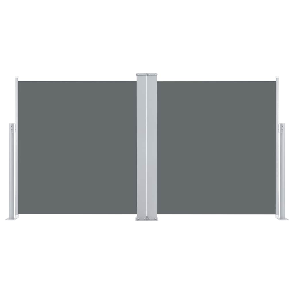 Retractable Side Awning Anthracite 120x600 cm