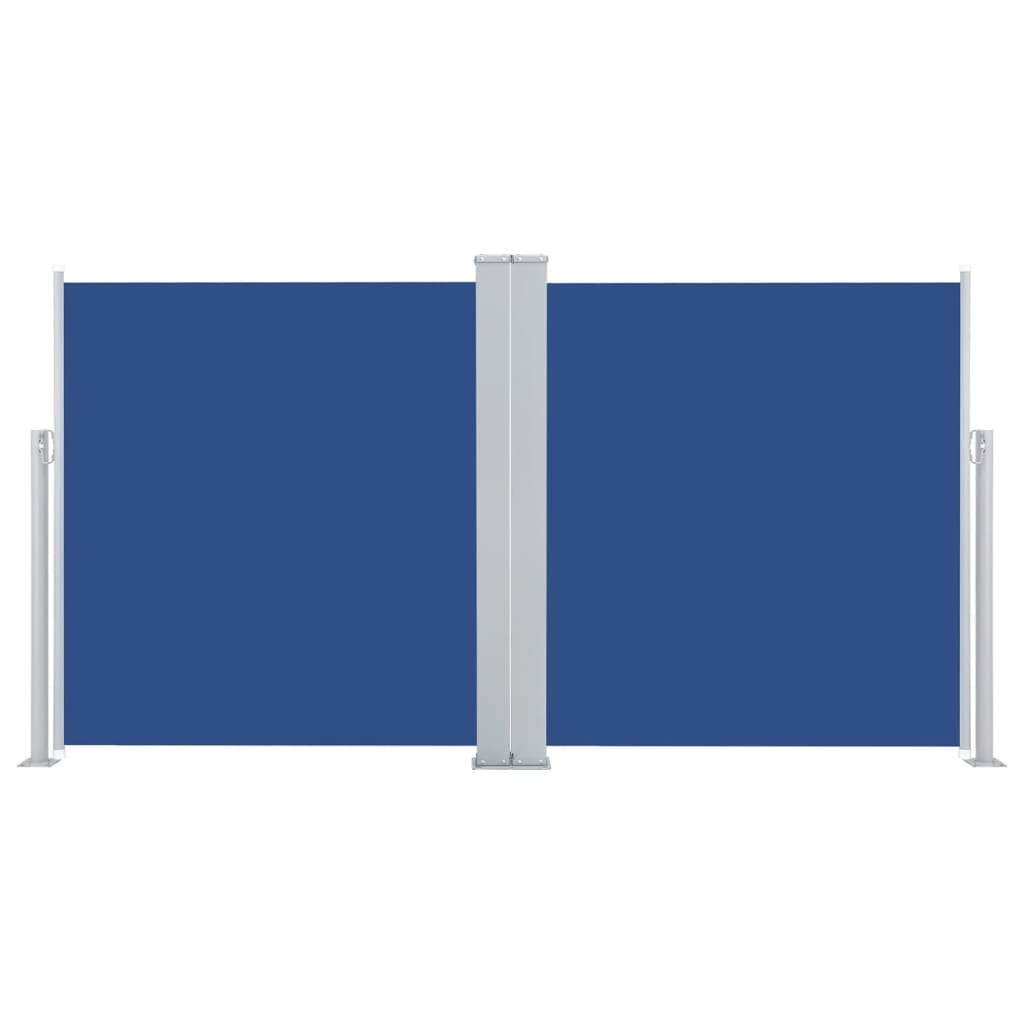 vidaXL Retractable Side Awning 170x600 cm Blue