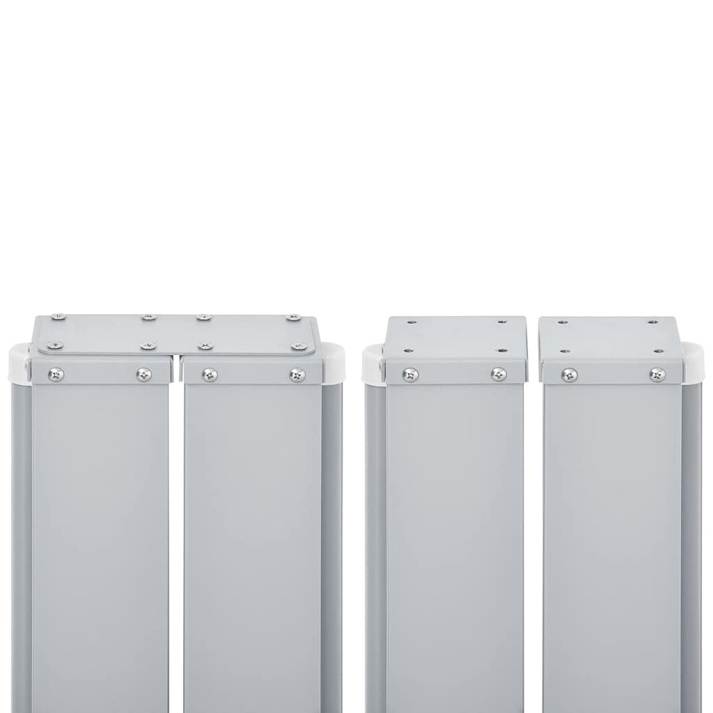 48480 vidaXL Retractable Side Awning Anthracite 120x1000 cm