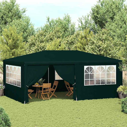 Party Tent | Green | Polyethylene | 4x6 m |  Durable  | Party Tent