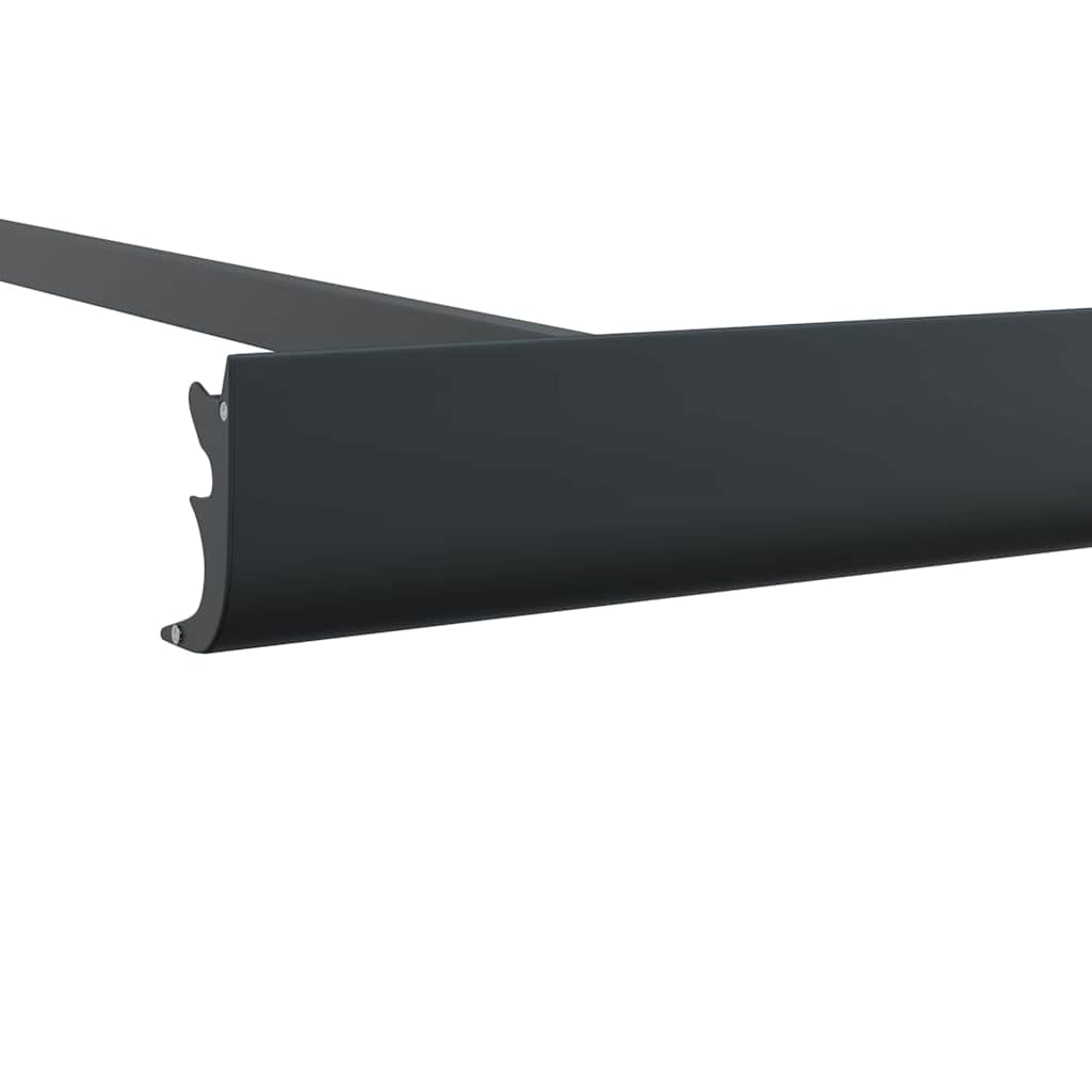 Awning Anthracite 3.5 x 2.5 m Metal